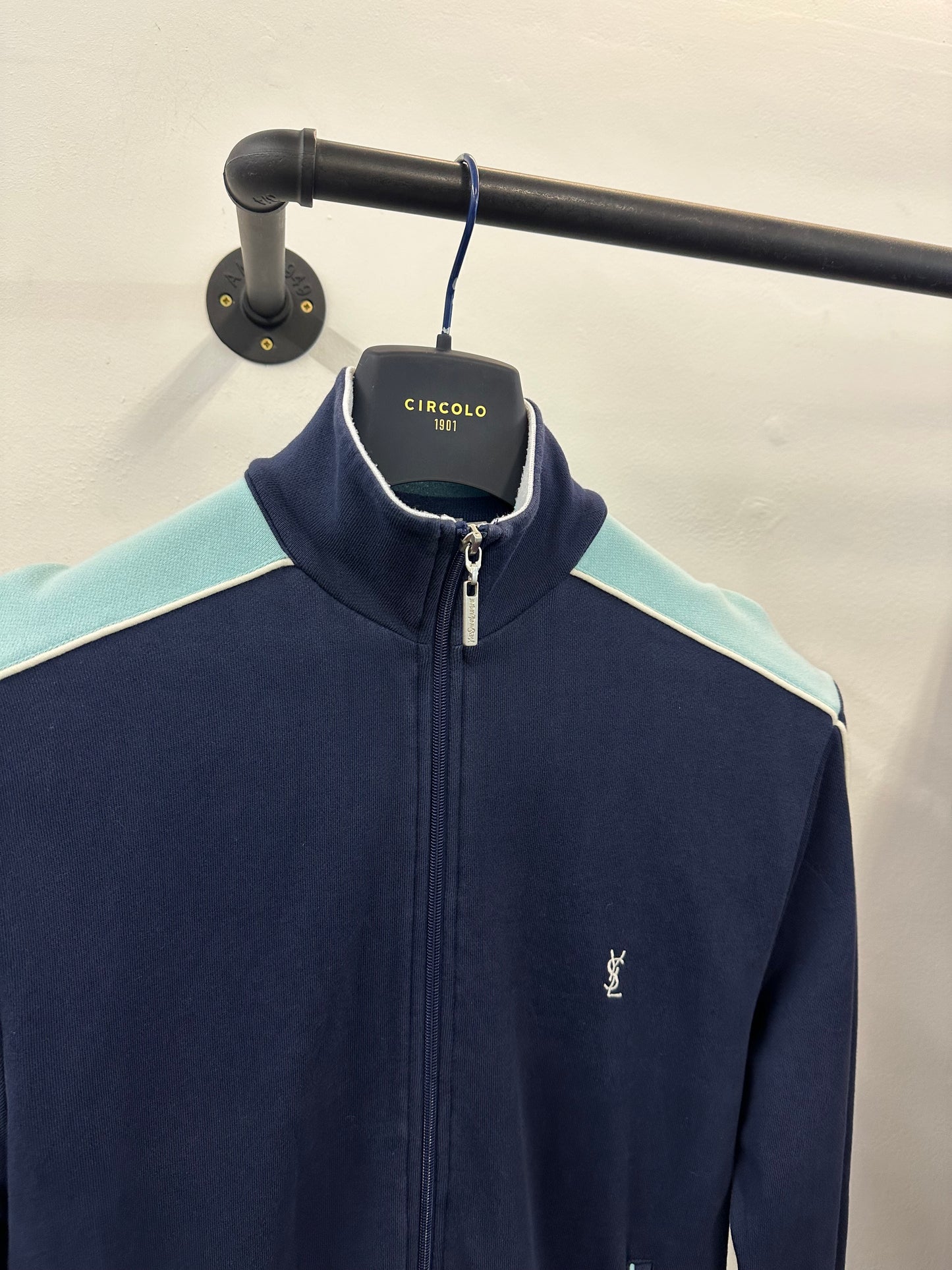 Vintage YSL Zip-Through Jumper (M)