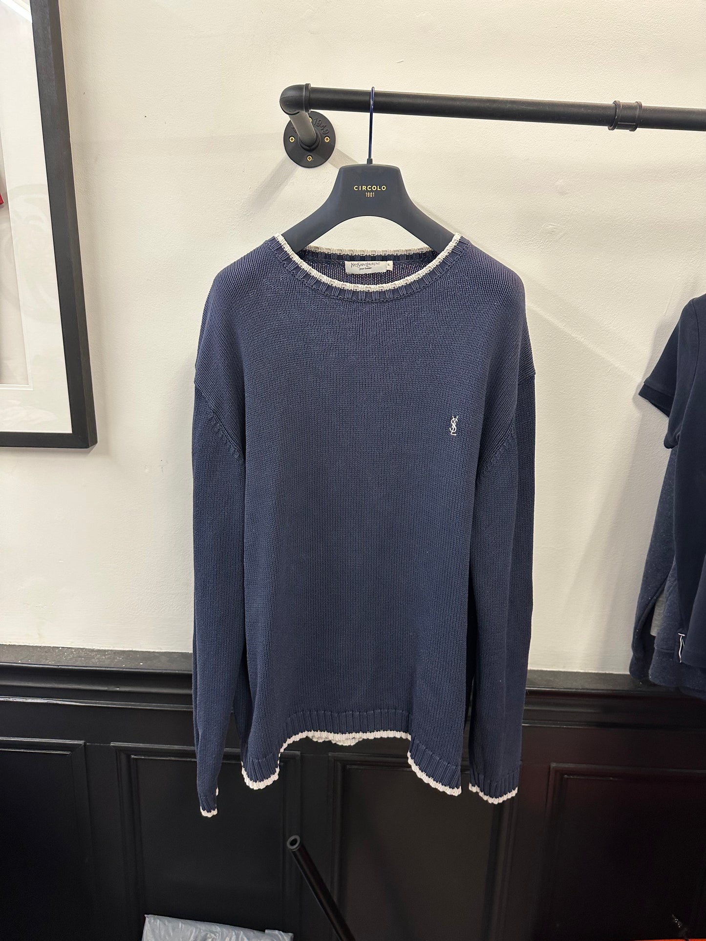 Vintage YSL Knit Jumper (XL)