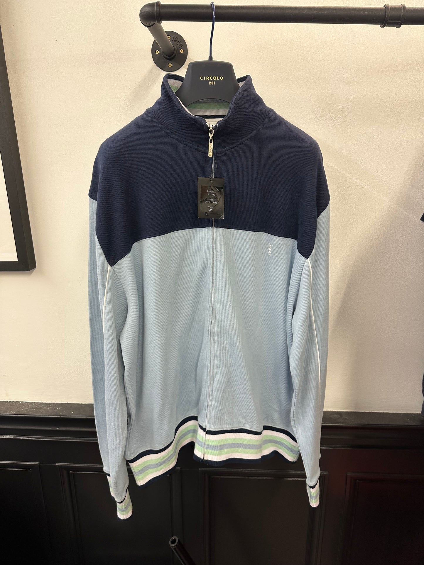 Vintage YSL Zip Through Jumper (XL)