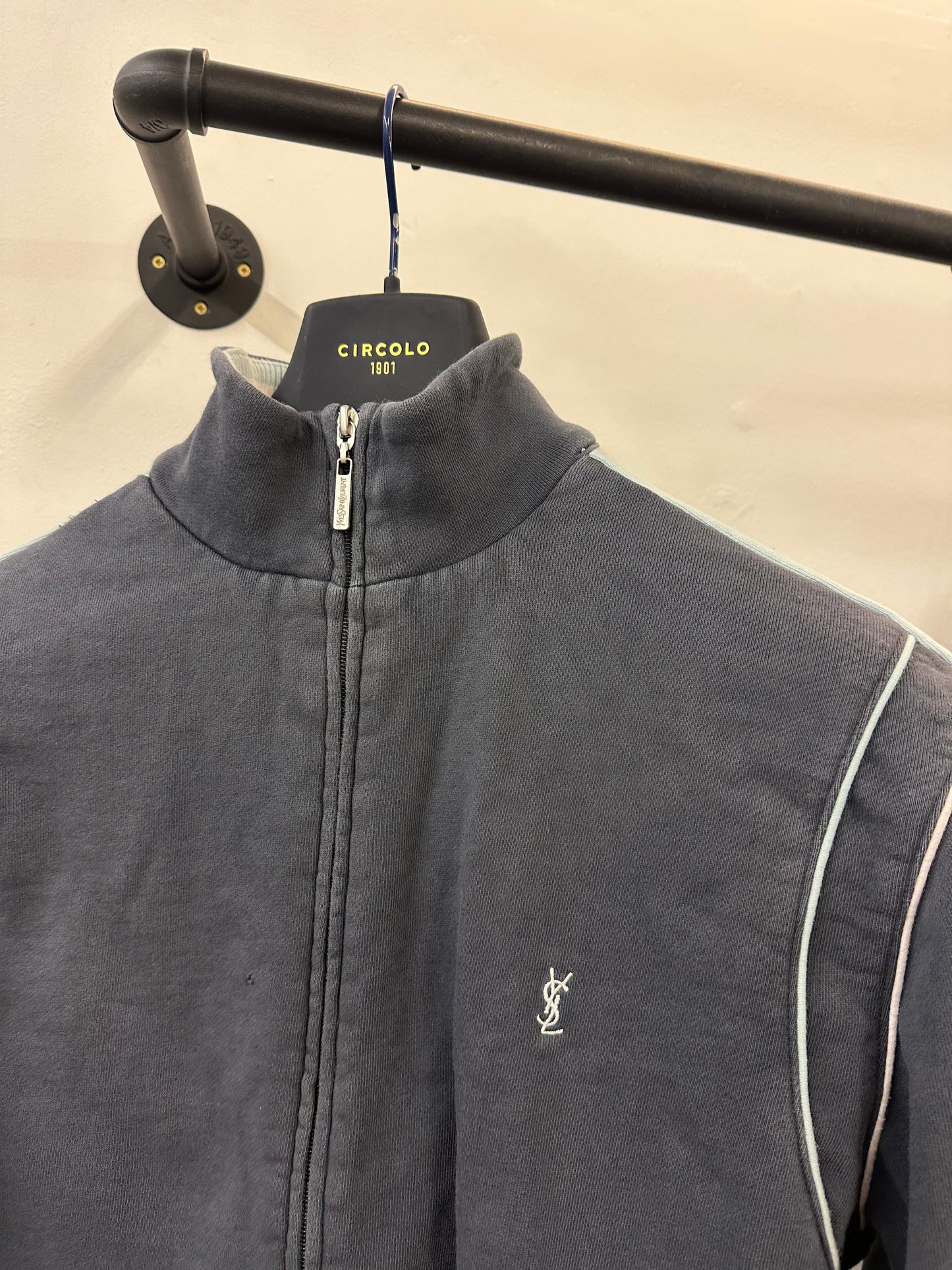 Vintage YSL Zip-Through Jacket (L)