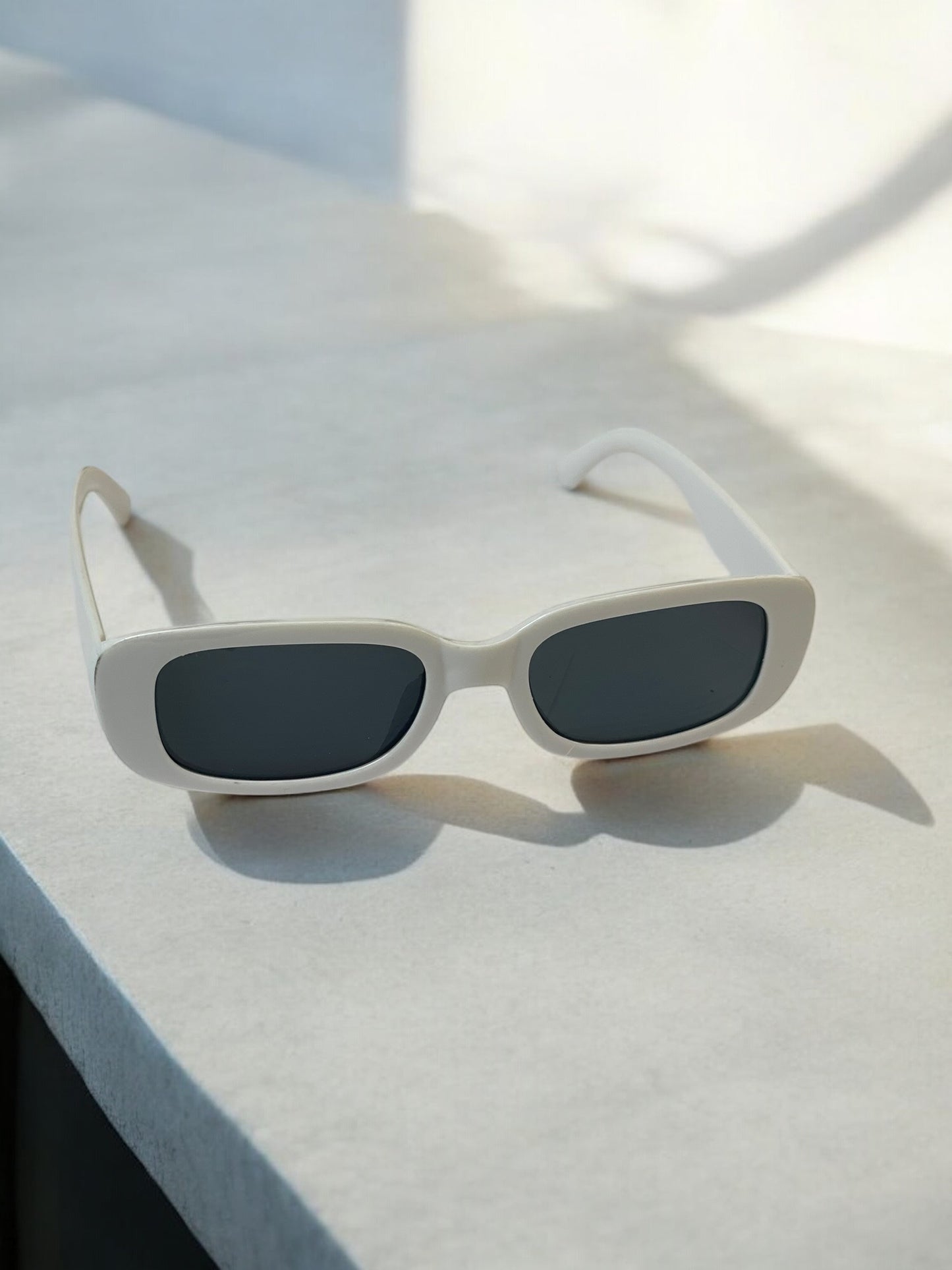 Y2K White Sunglasses