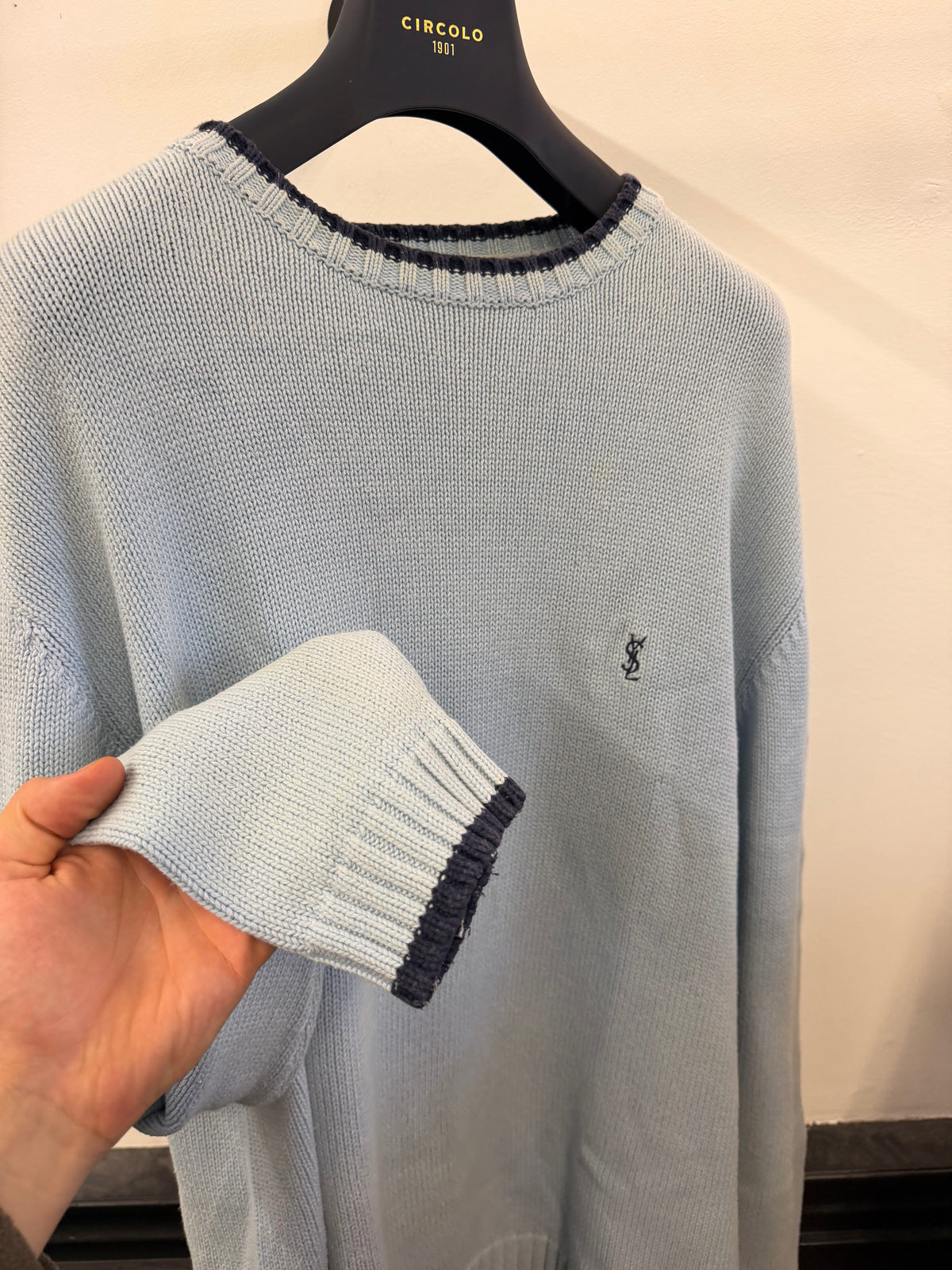 Vintage YSL knit jumper (L)