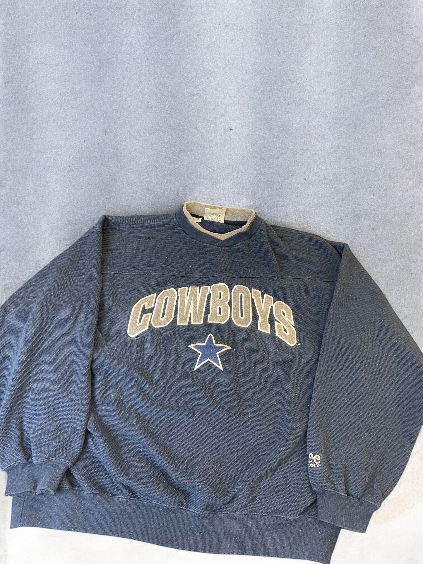 Vintage Cowboys Jumper - Navy - XL