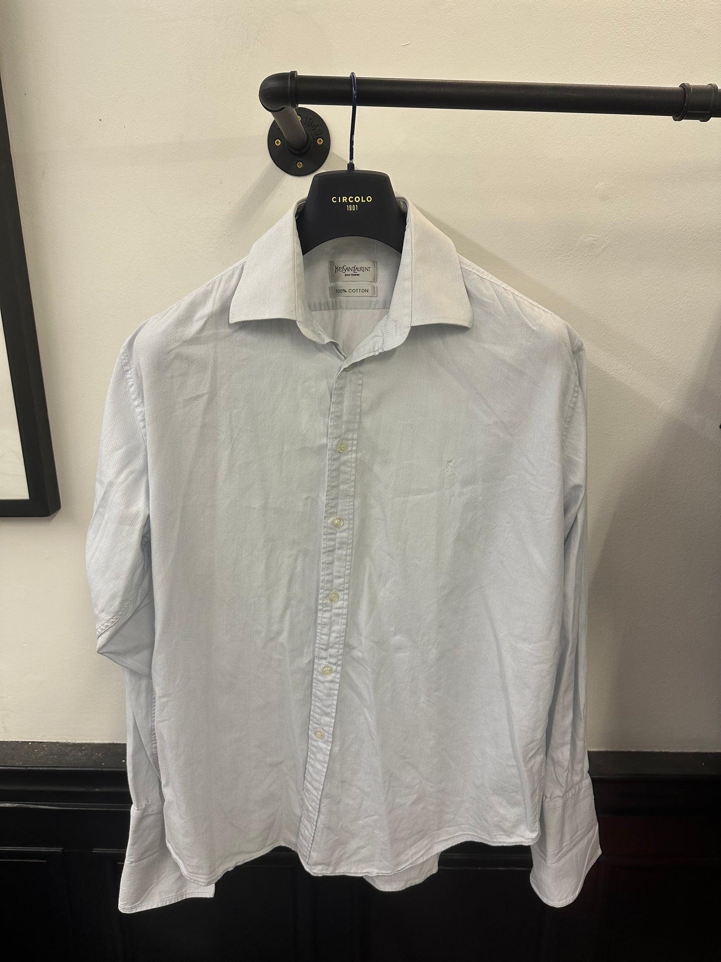 Vintage YSL Dress Shirt (L)