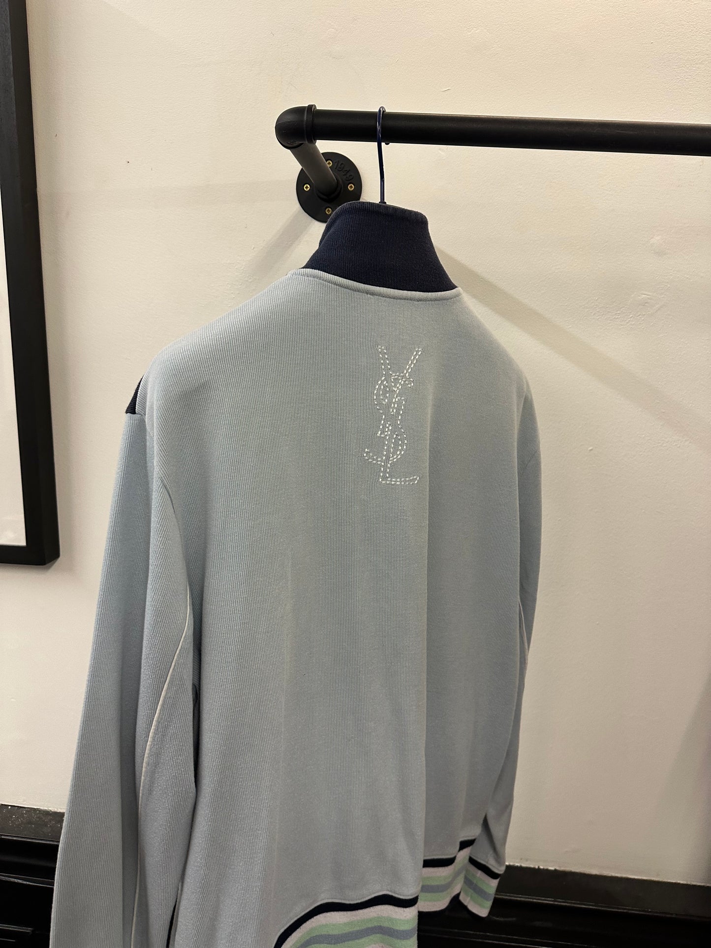 Vintage YSL Zip-Through Jumper (XL)