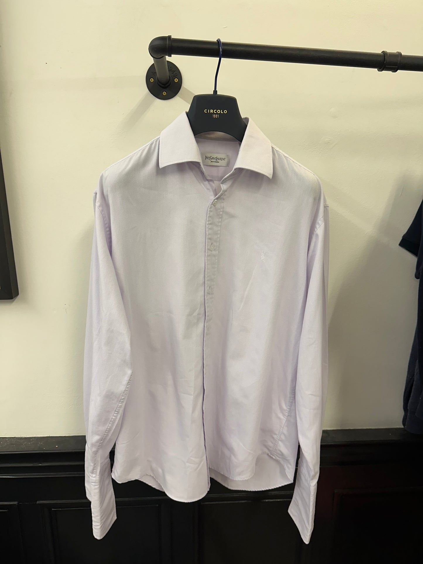 Vintage YSL Dress Shirt (L)