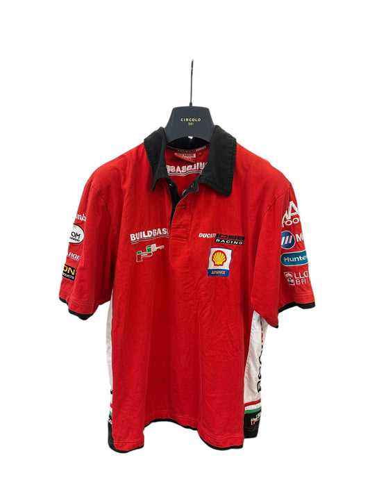 Vintage Ducati Racing Polo top (L)