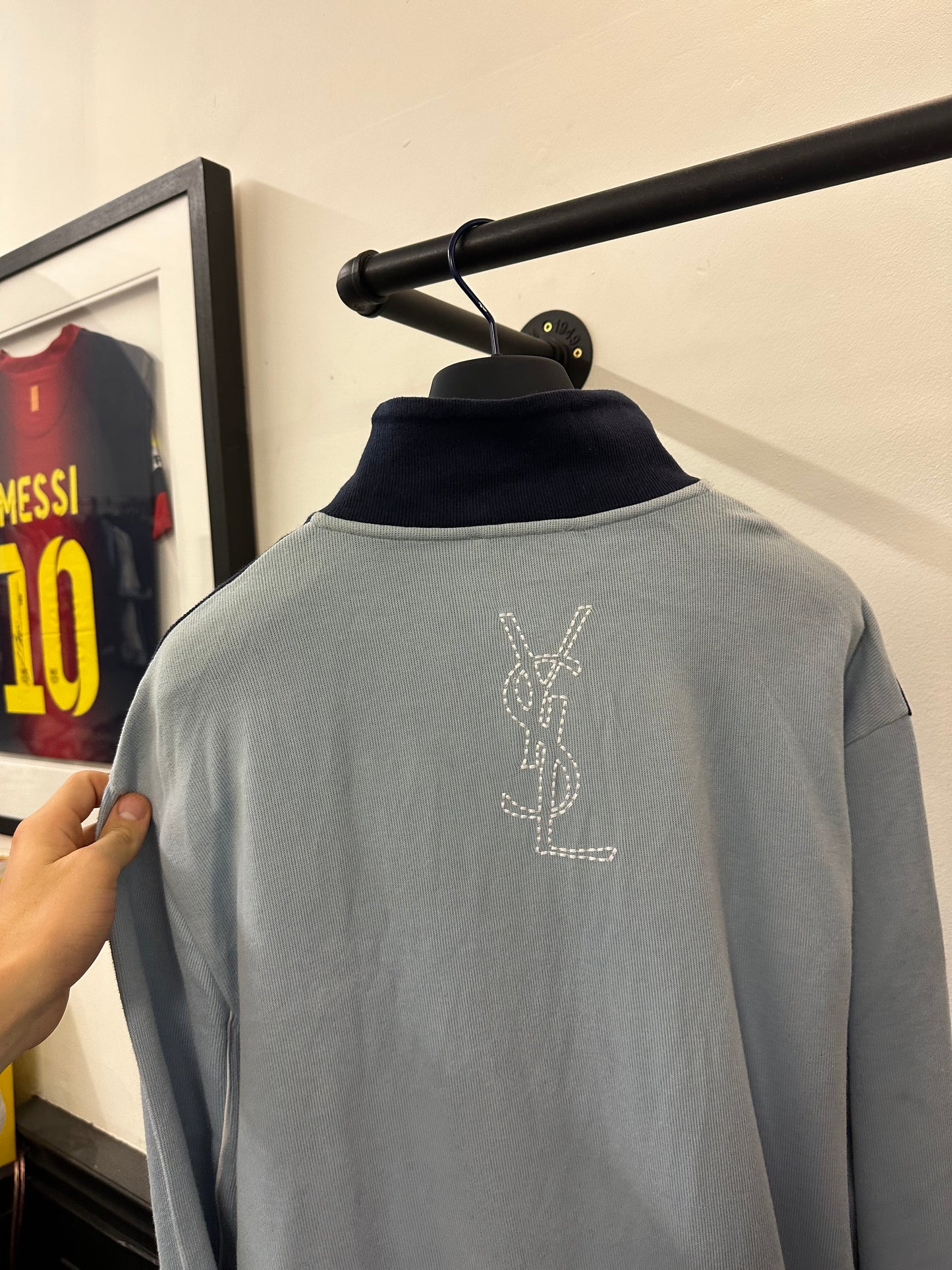 Vintage YSL Zip Through Jumper (XL)