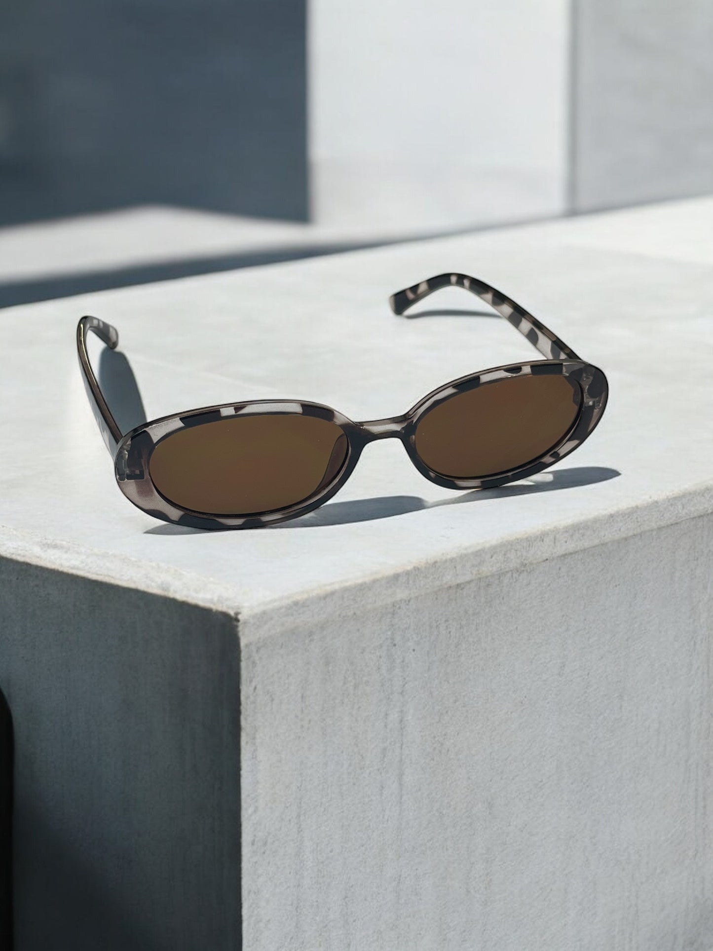 Y2K Cow Print Sunglasses