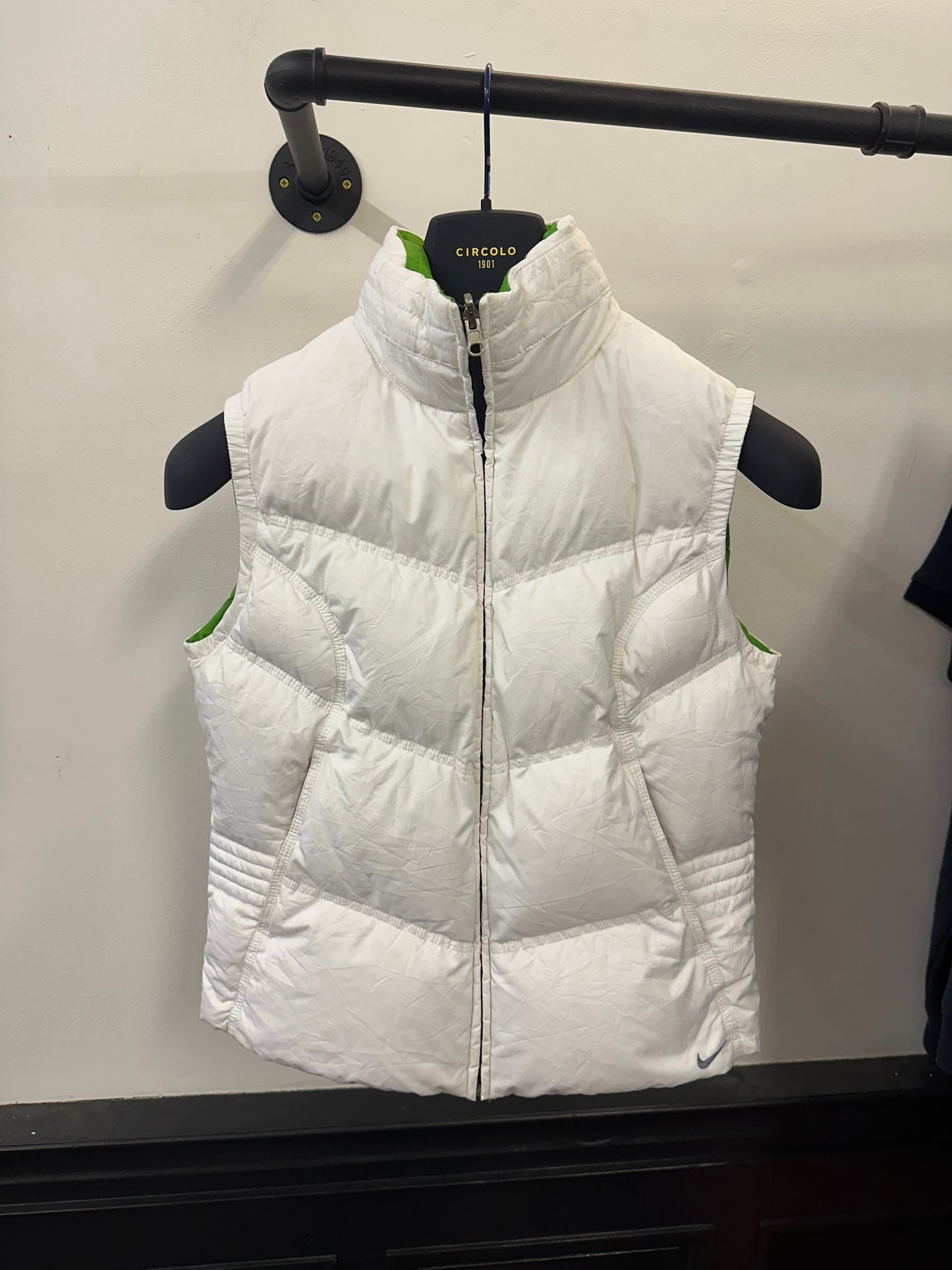 Retro Nike reversible gilet (S)