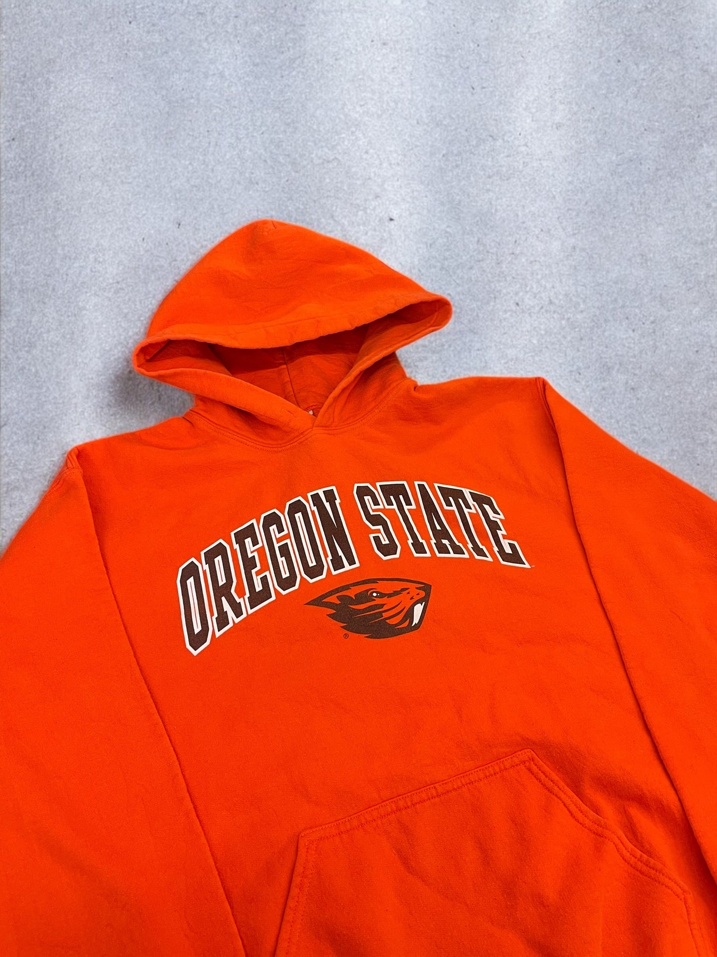 Vintage Oregon State Hoodie - Orange - M