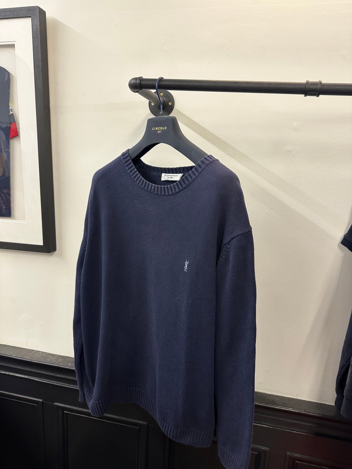 Vintage YSL Knit Jumper (XL)