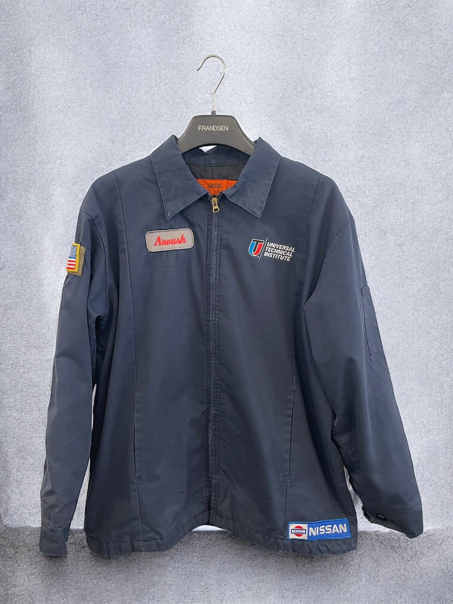 Vintage Work Jacket - Navy - M