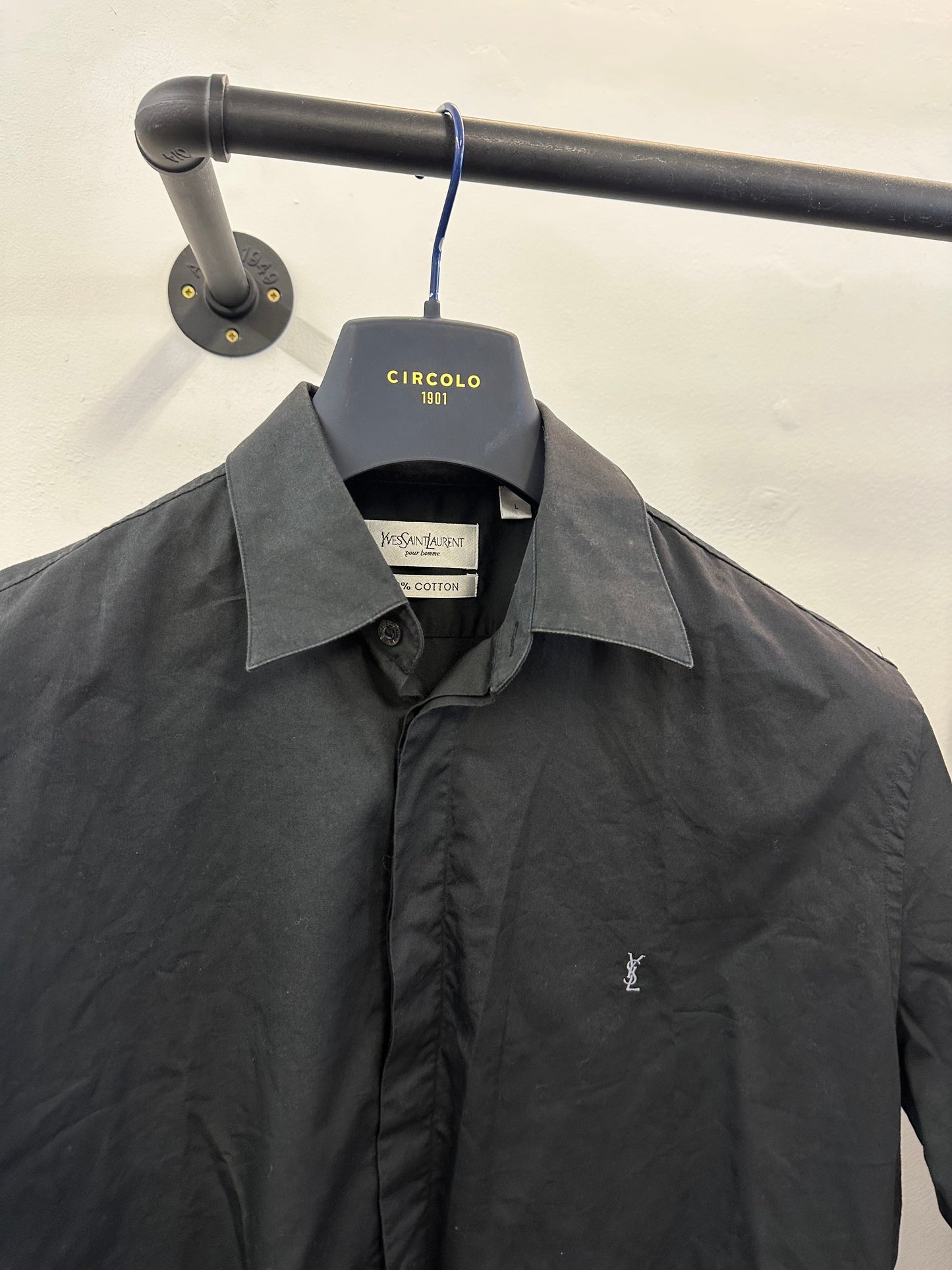 Vintage YSL Dress Shirt (L)