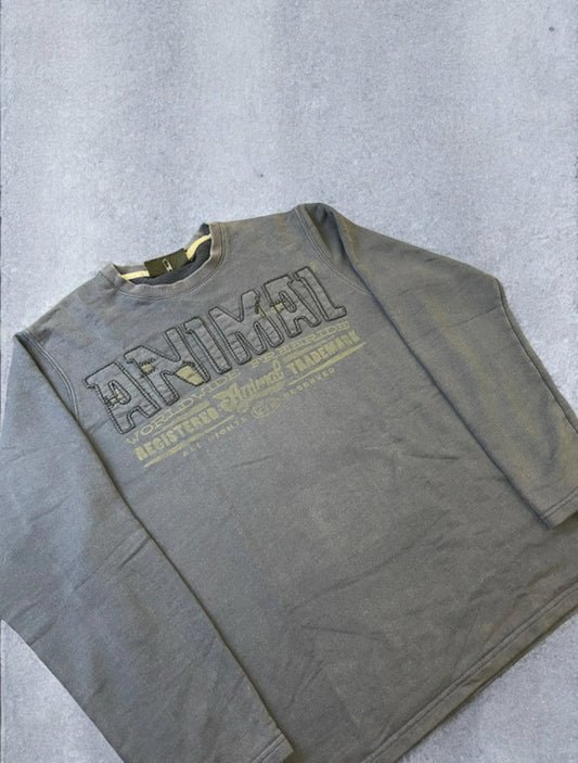 Vintage Animal Sweater (L)