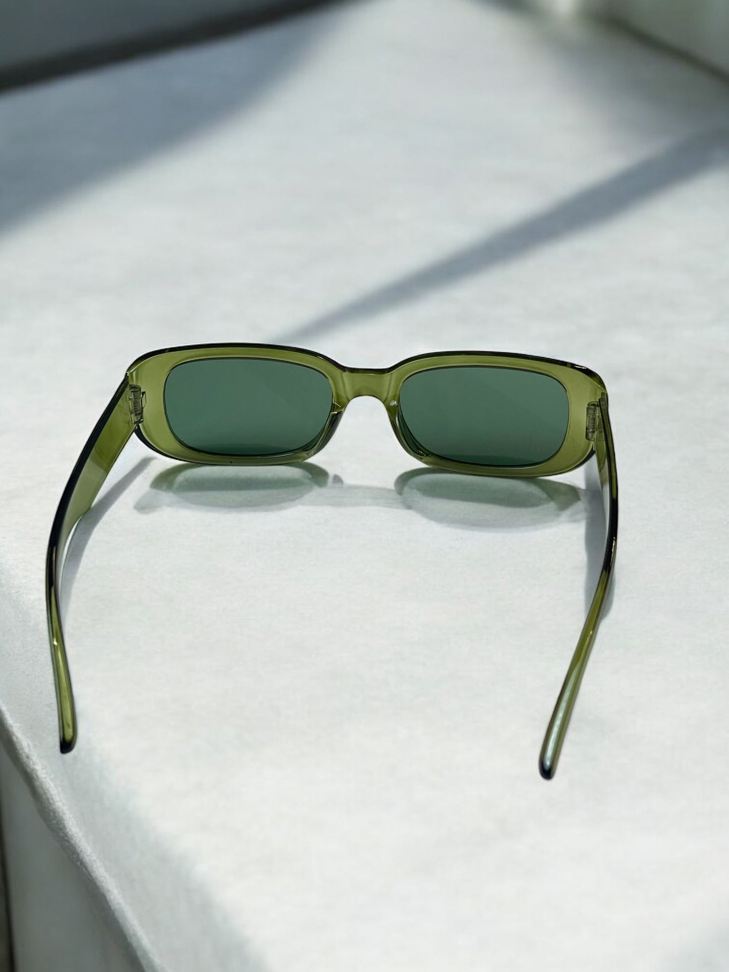 Y2K Olive Sunglasses