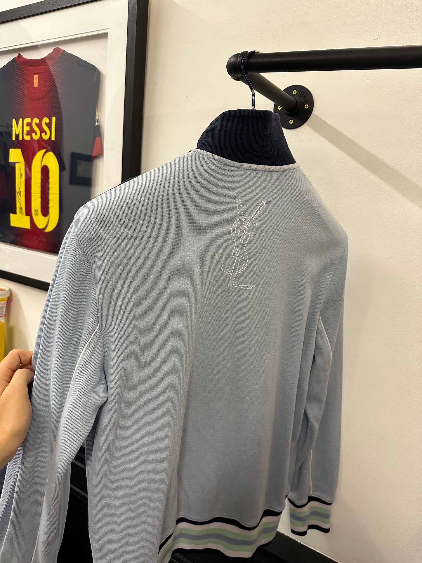 Vintage YSL Zip Through Jumper (M)