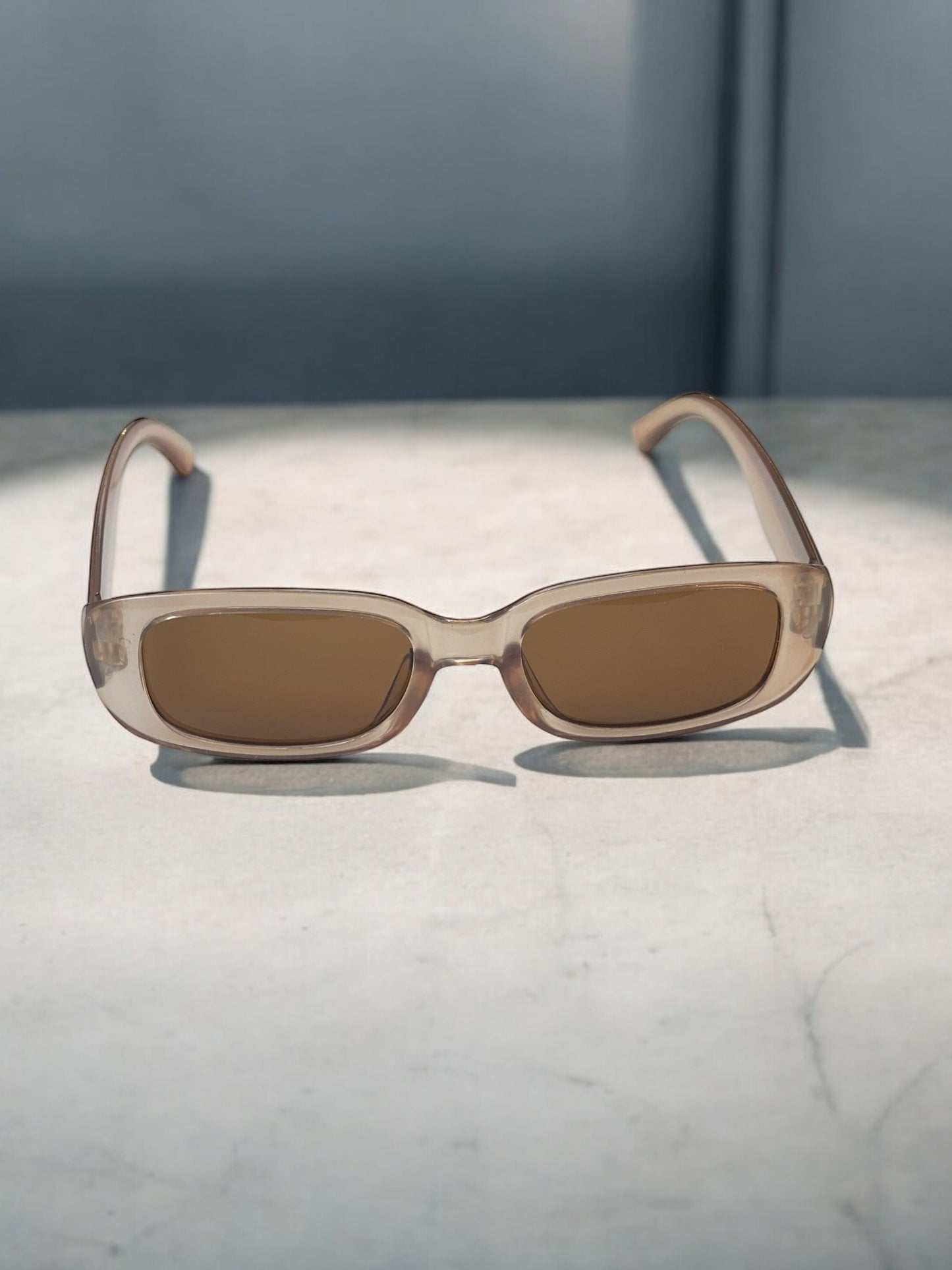 Y2K Champagne Sunglasses