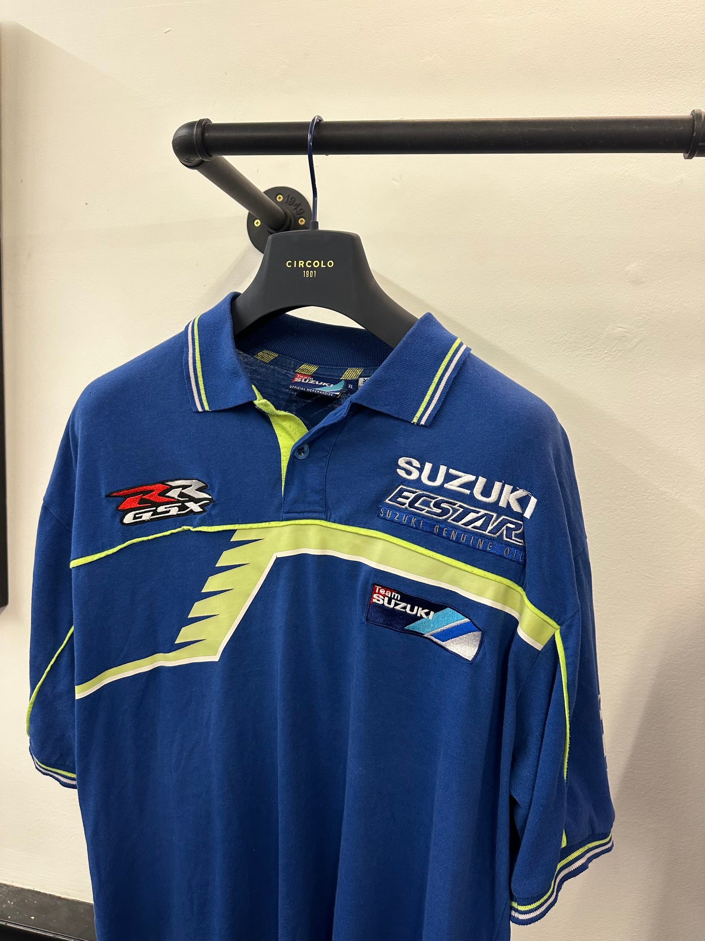 Vintage Suzuki Racing Polo (XL)