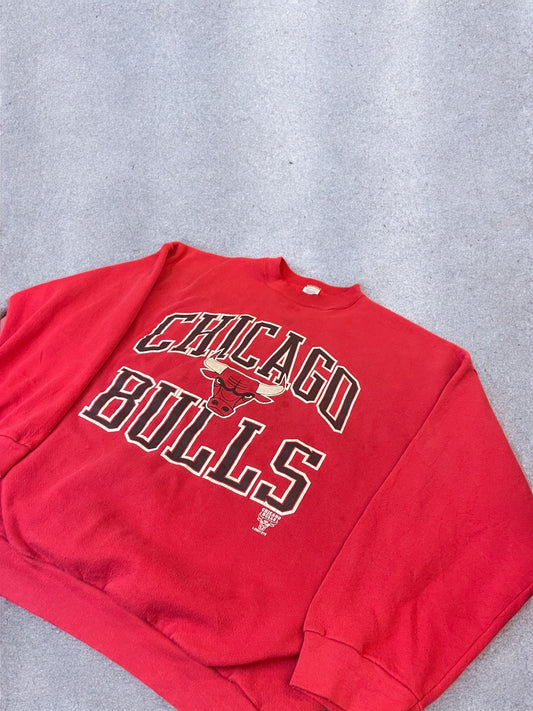 Vintage Chicago Bulls Jumper - Red - XL