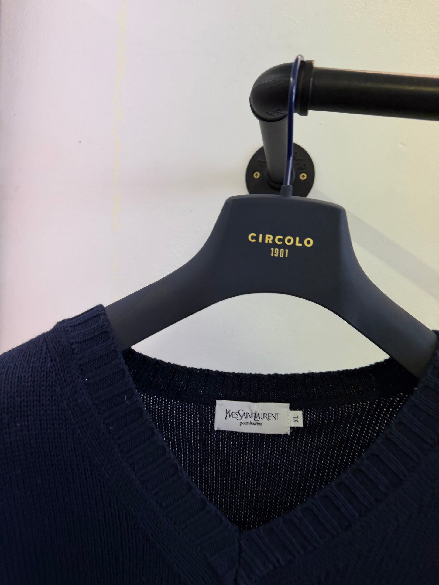 Vintage YSL Knit Jumper (XL)