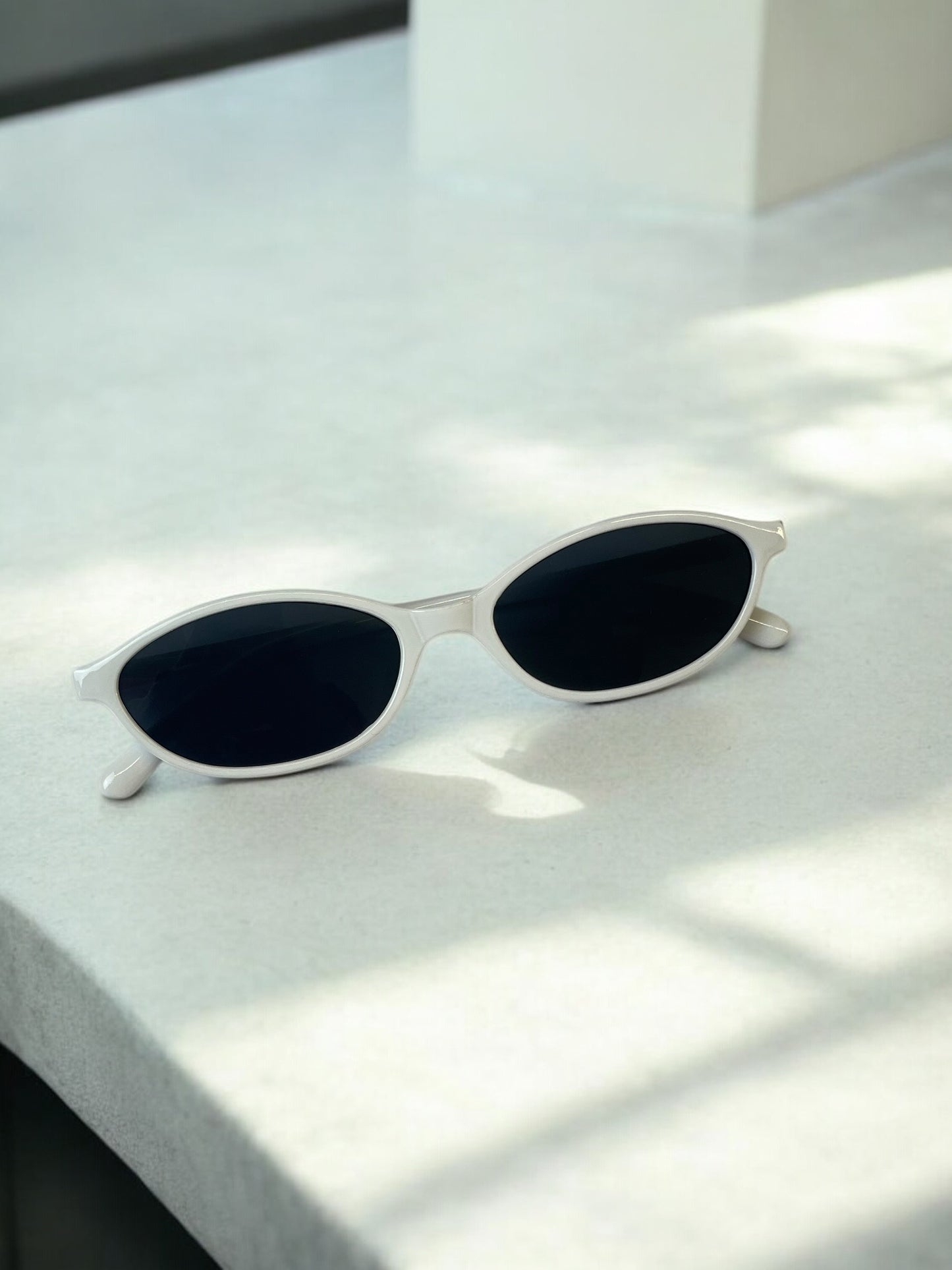 Y2K White Sunglasses
