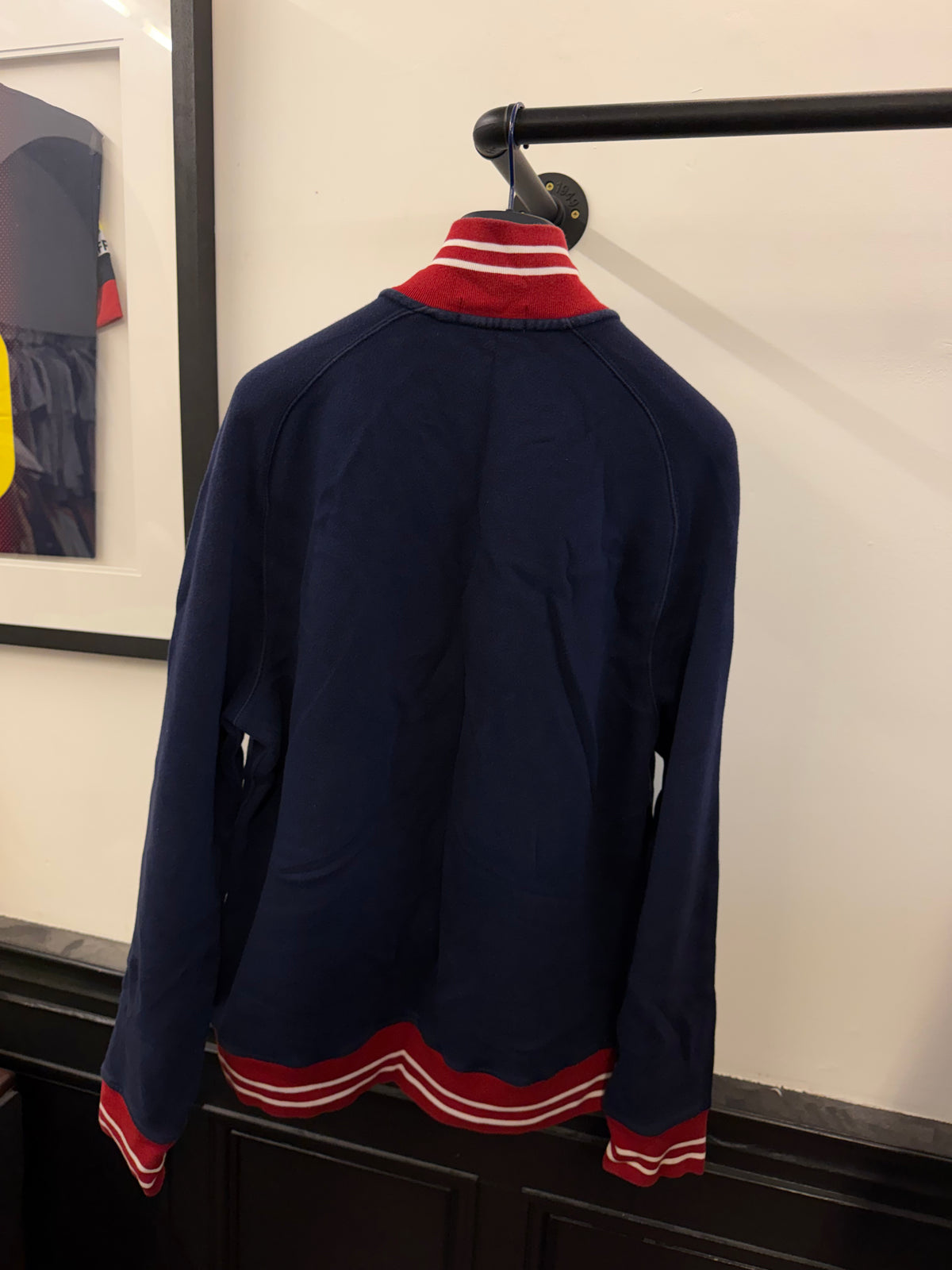 Ralph Lauren zip through jumper (L)