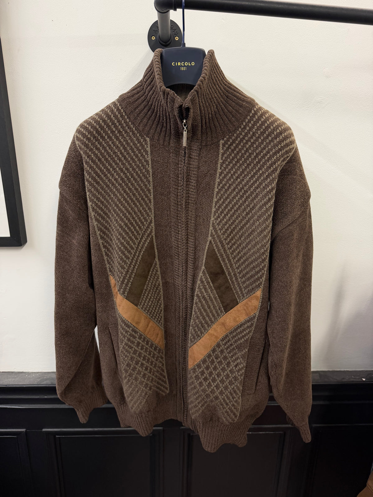 Retro zip through jumper (XL)