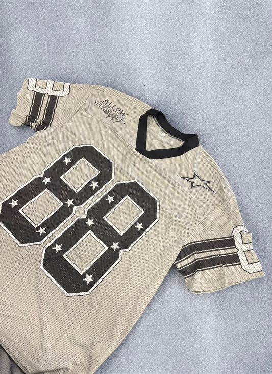 Grey Mesh Jersey (M)