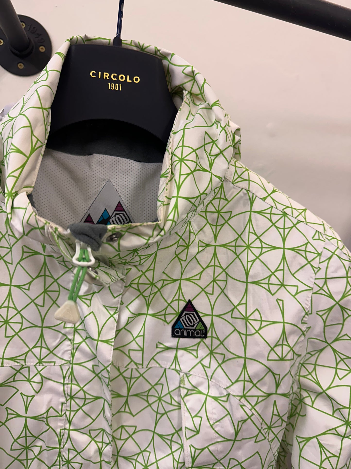 Y2K Animal Shell Jacket (L)