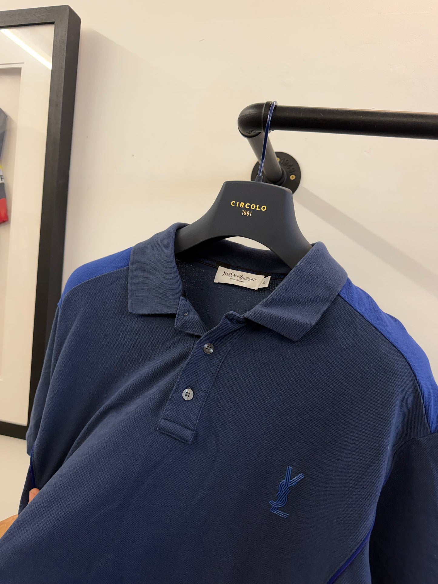 Vintage YSL polo top (XL)