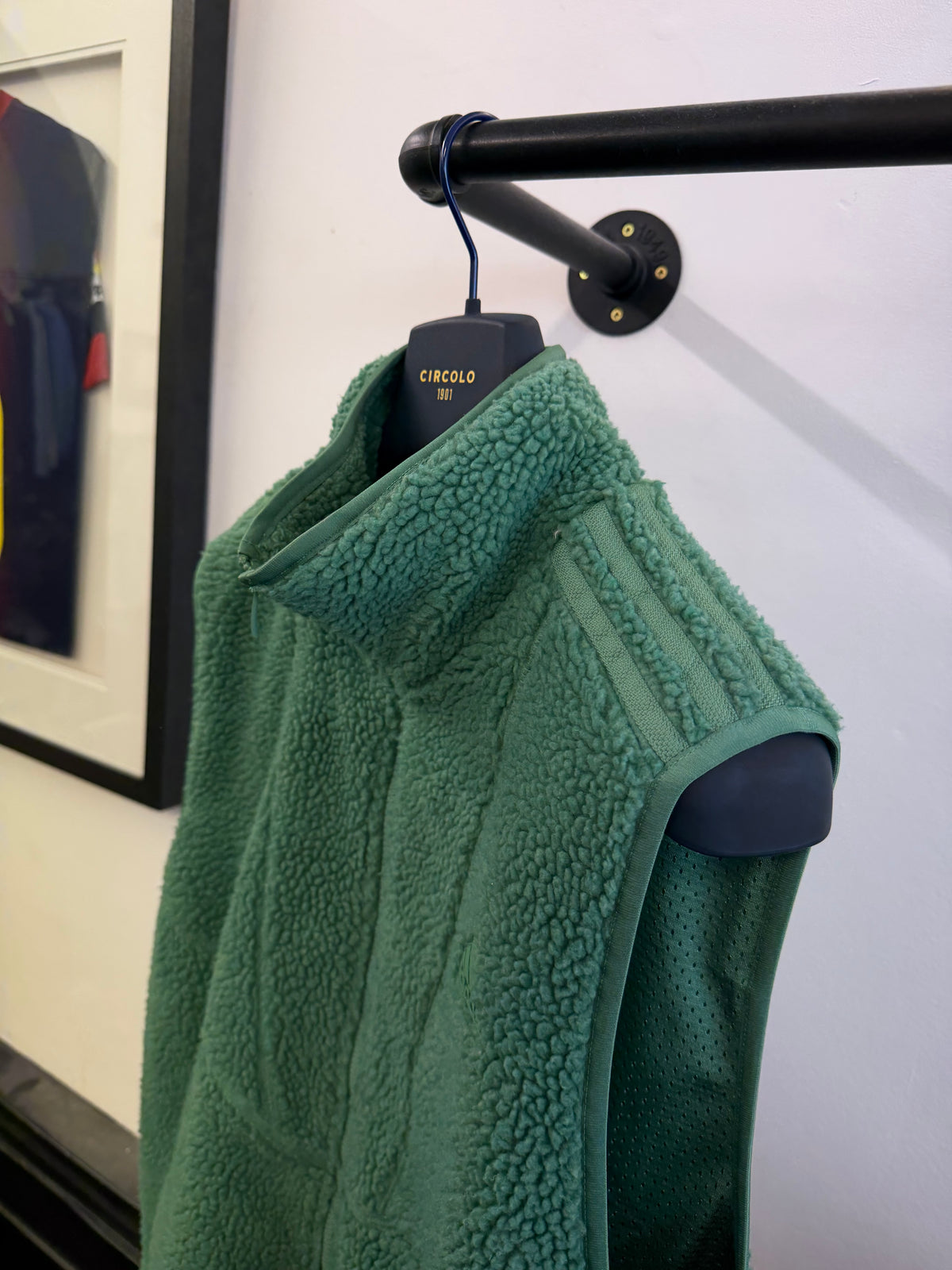 Adidas fleece gilet (M)