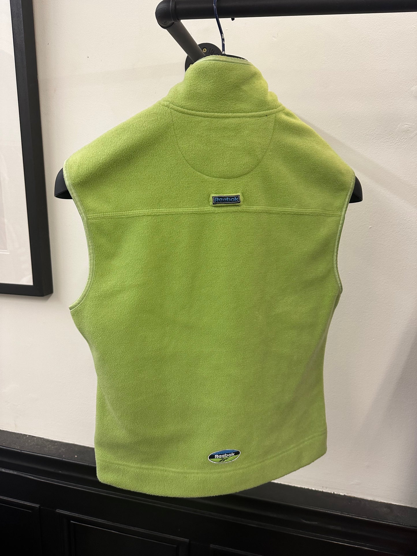 Y2K Reebok Fleece Gilet (L)
