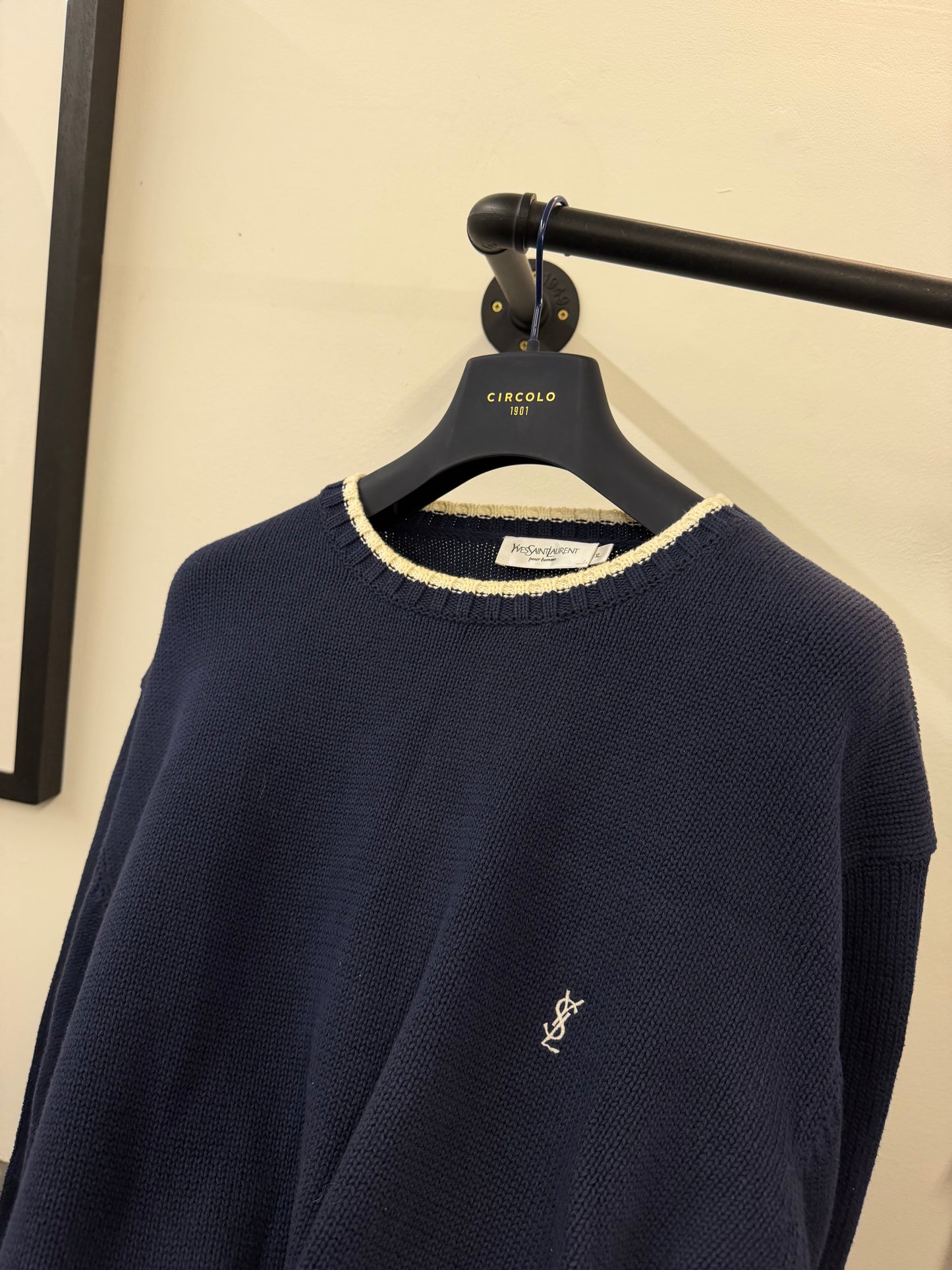 Vintage YSL Knit Jumper (XL)