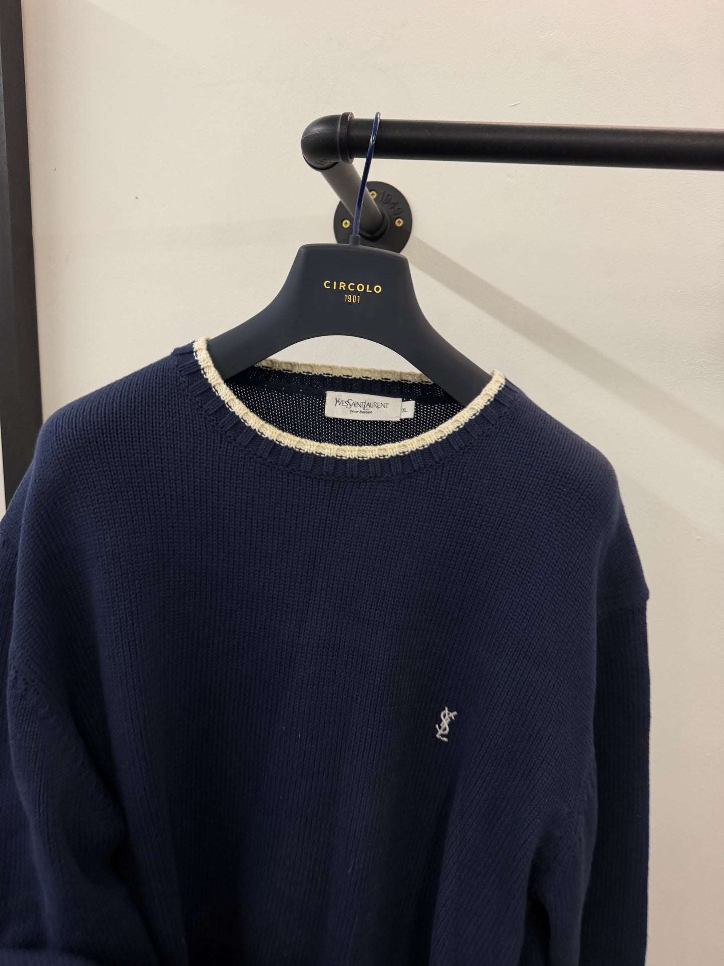 Vintage YSL Knit Jumper (XL)