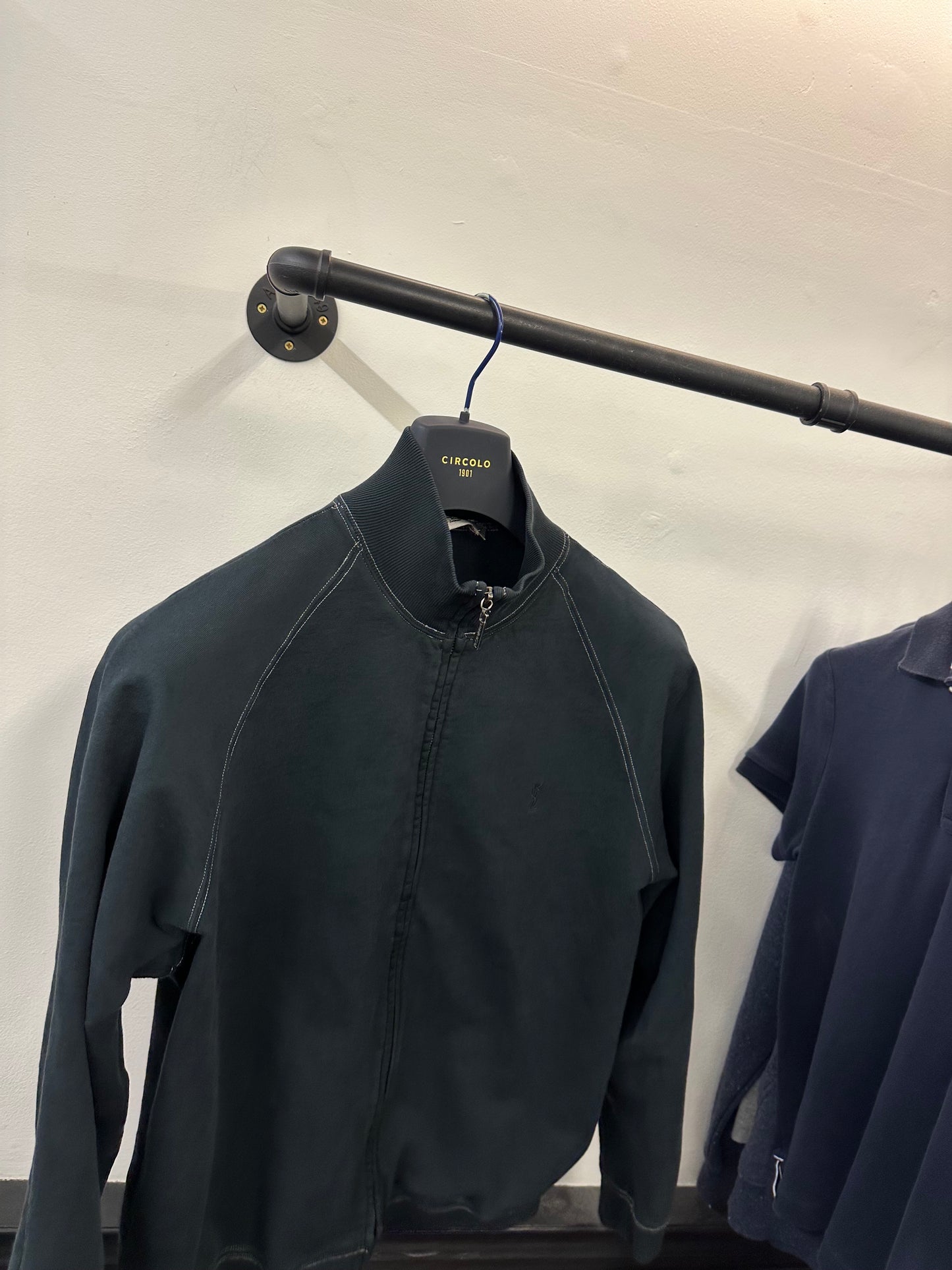 Vintage YSL Zip-Through Jumper (L)