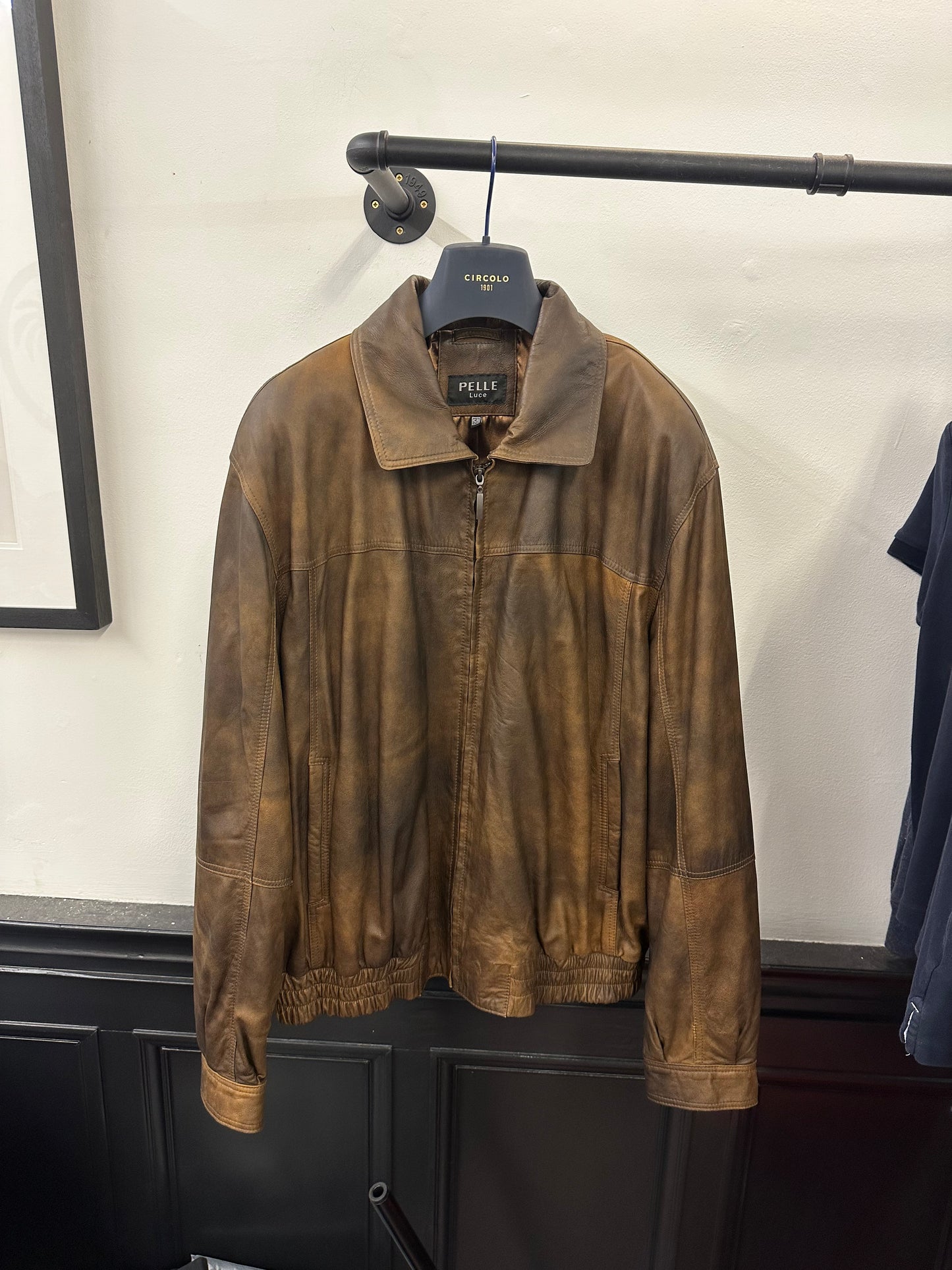 Vintage PELLE Leather Jacket (M)