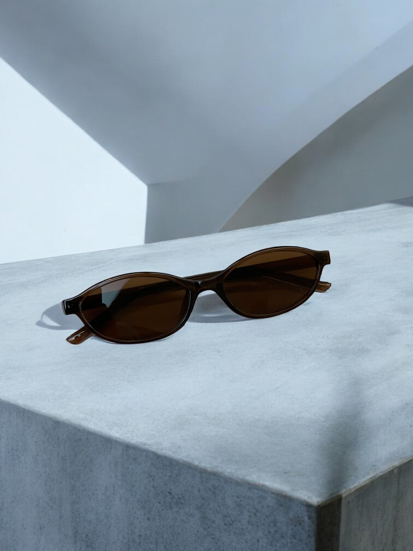 Y2K Brown Sunglasses