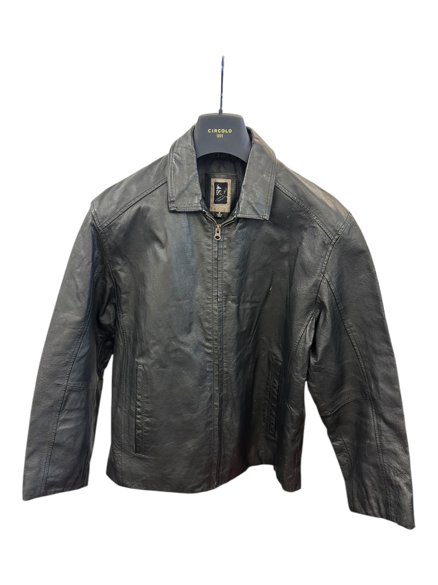 Vintage Leather Jacket (M)