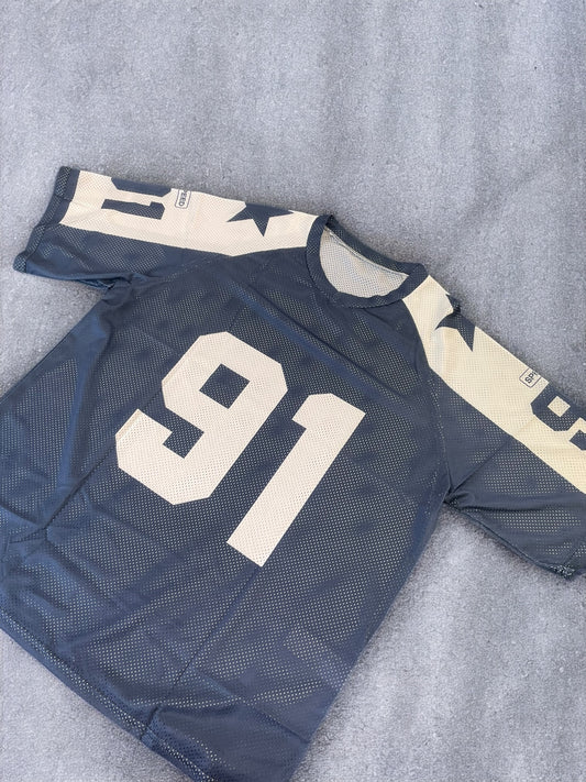 Navy Mesh Jersey (L)
