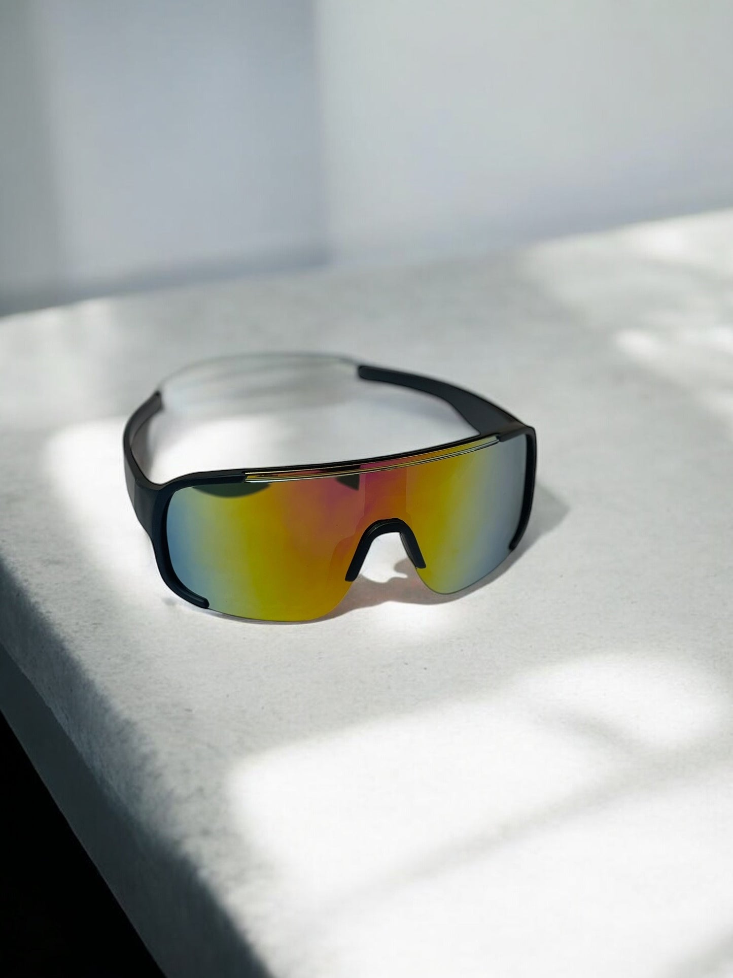 Y2K Chrome Red Sunglasses