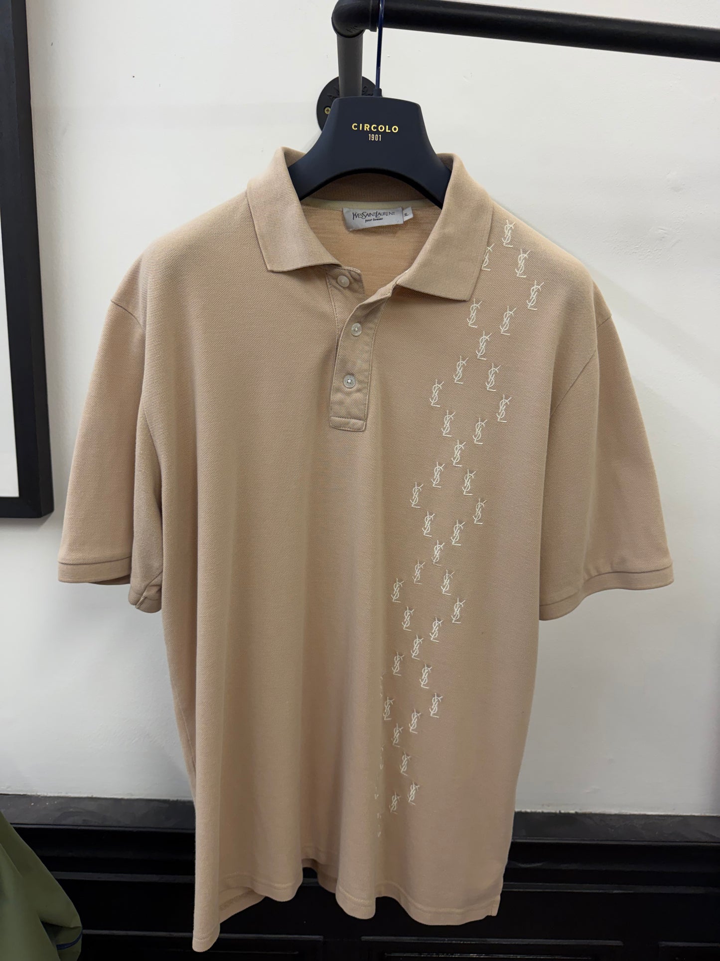 Vintage YSL polo top (XL)