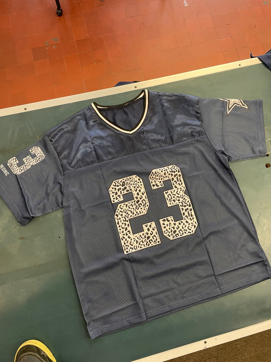 Navy mesh jersey + Dragon Jersey (Large)