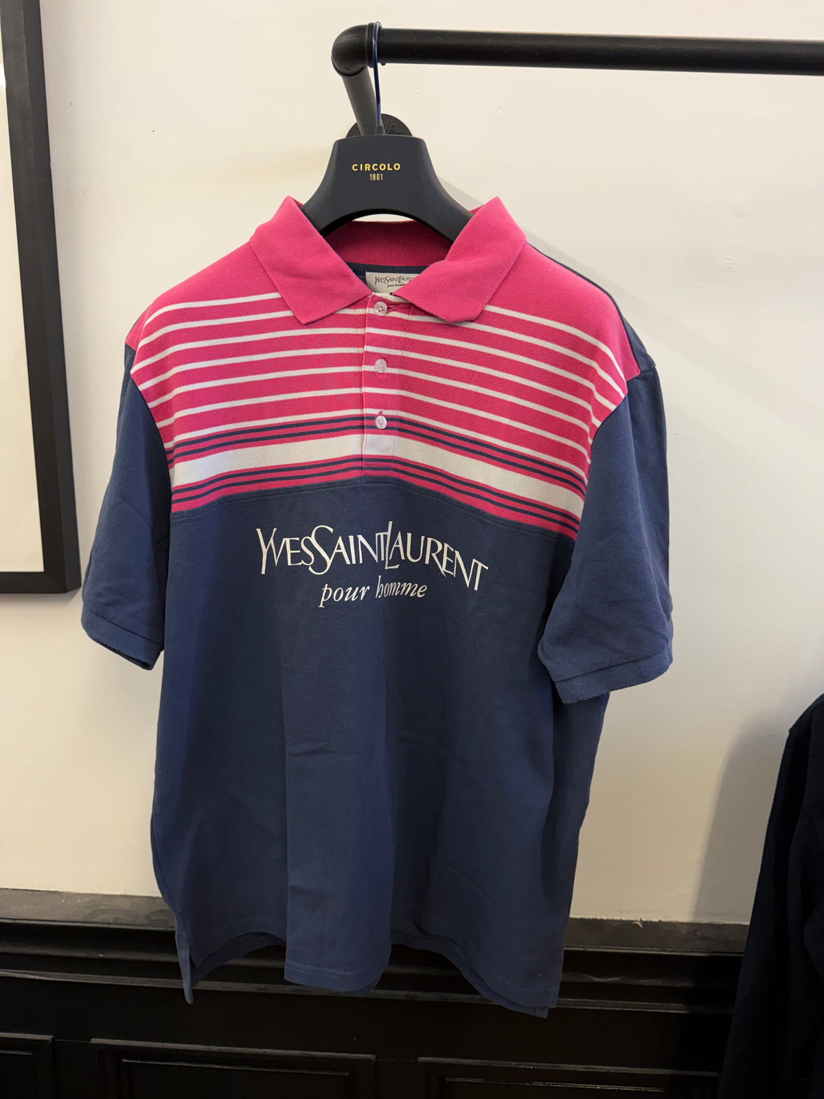 Vintage YSL polo top (XL)