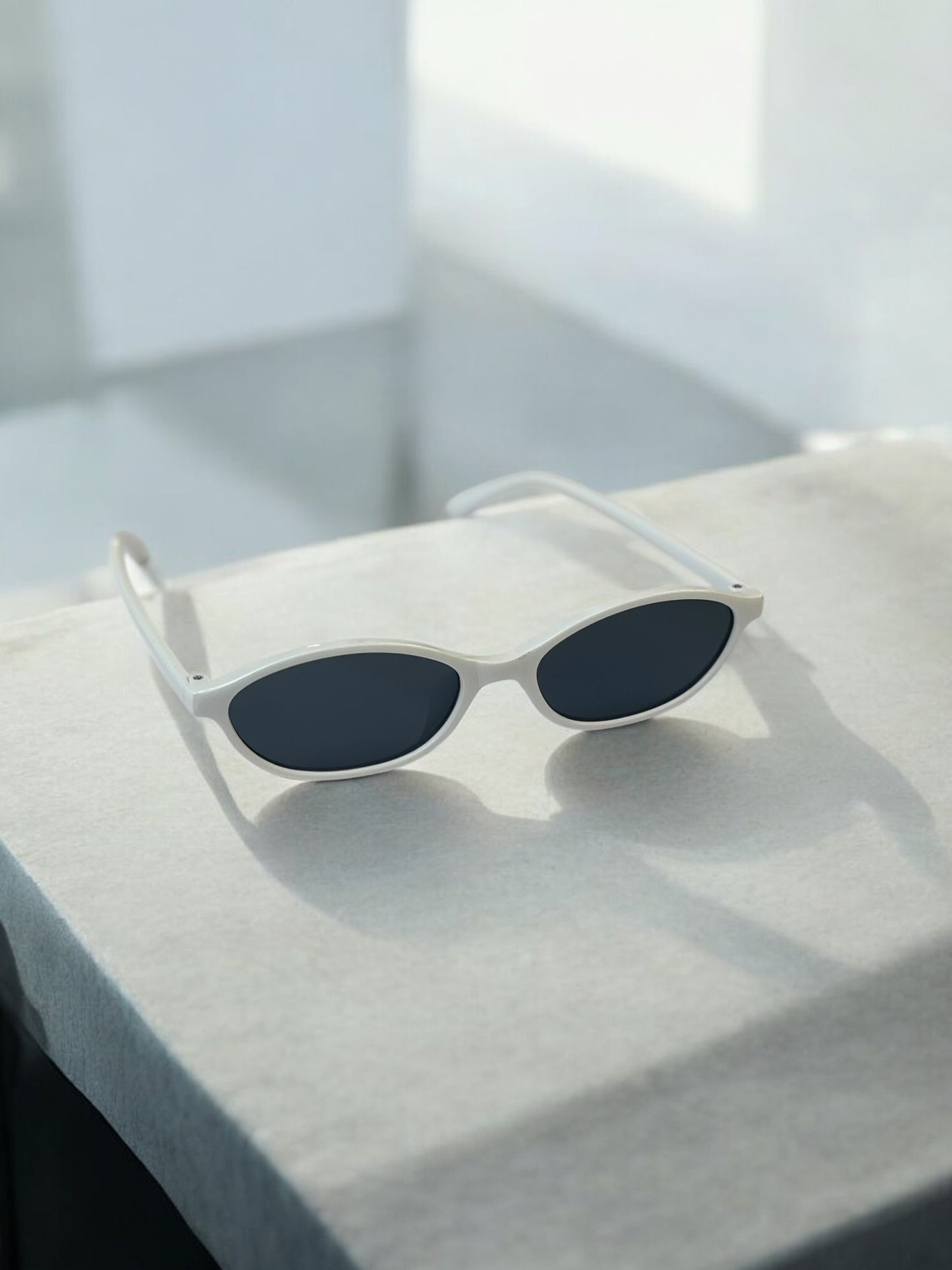 Y2K White Sunglasses