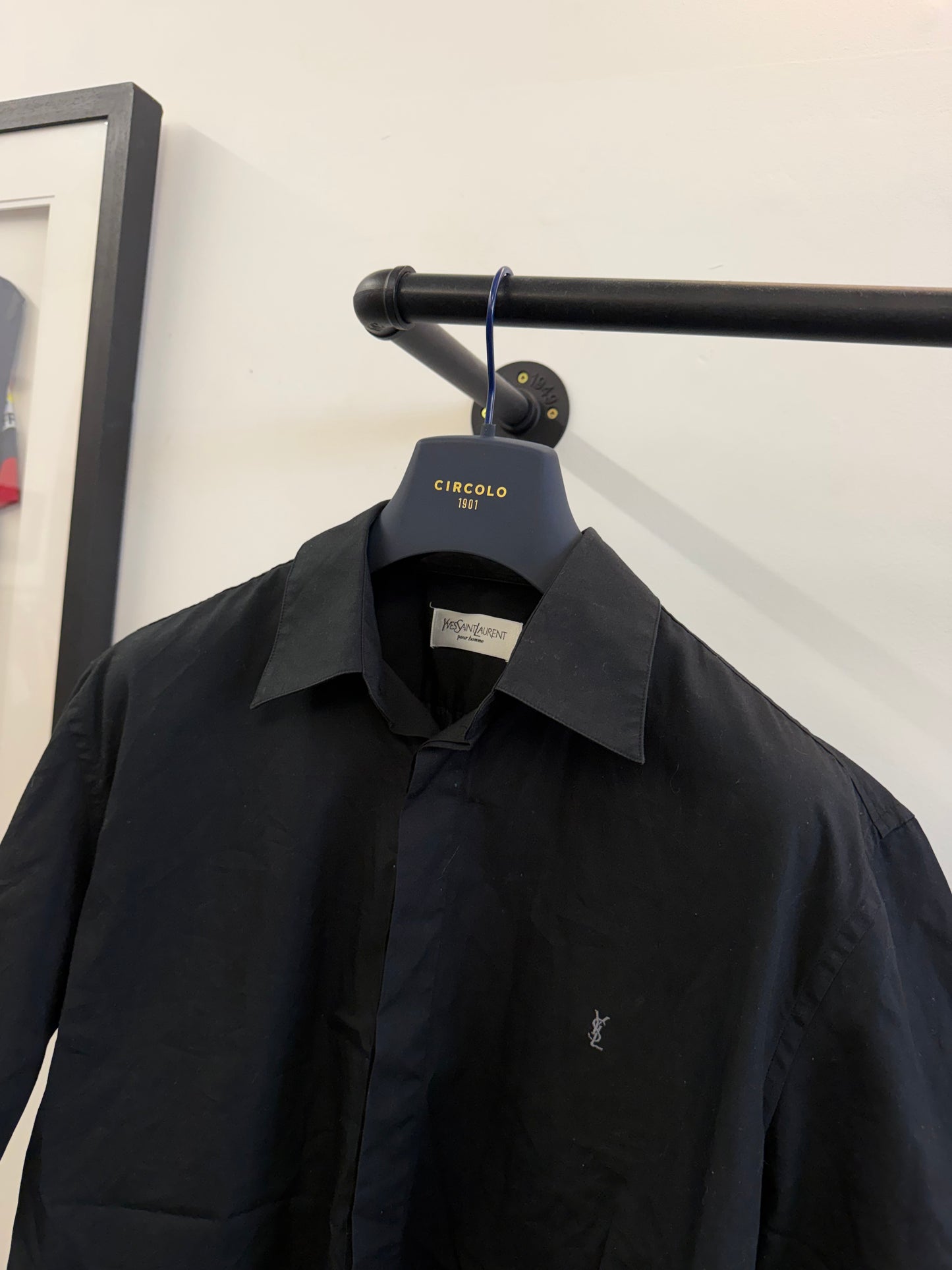 Vintage YSL Dress Shirt (L)