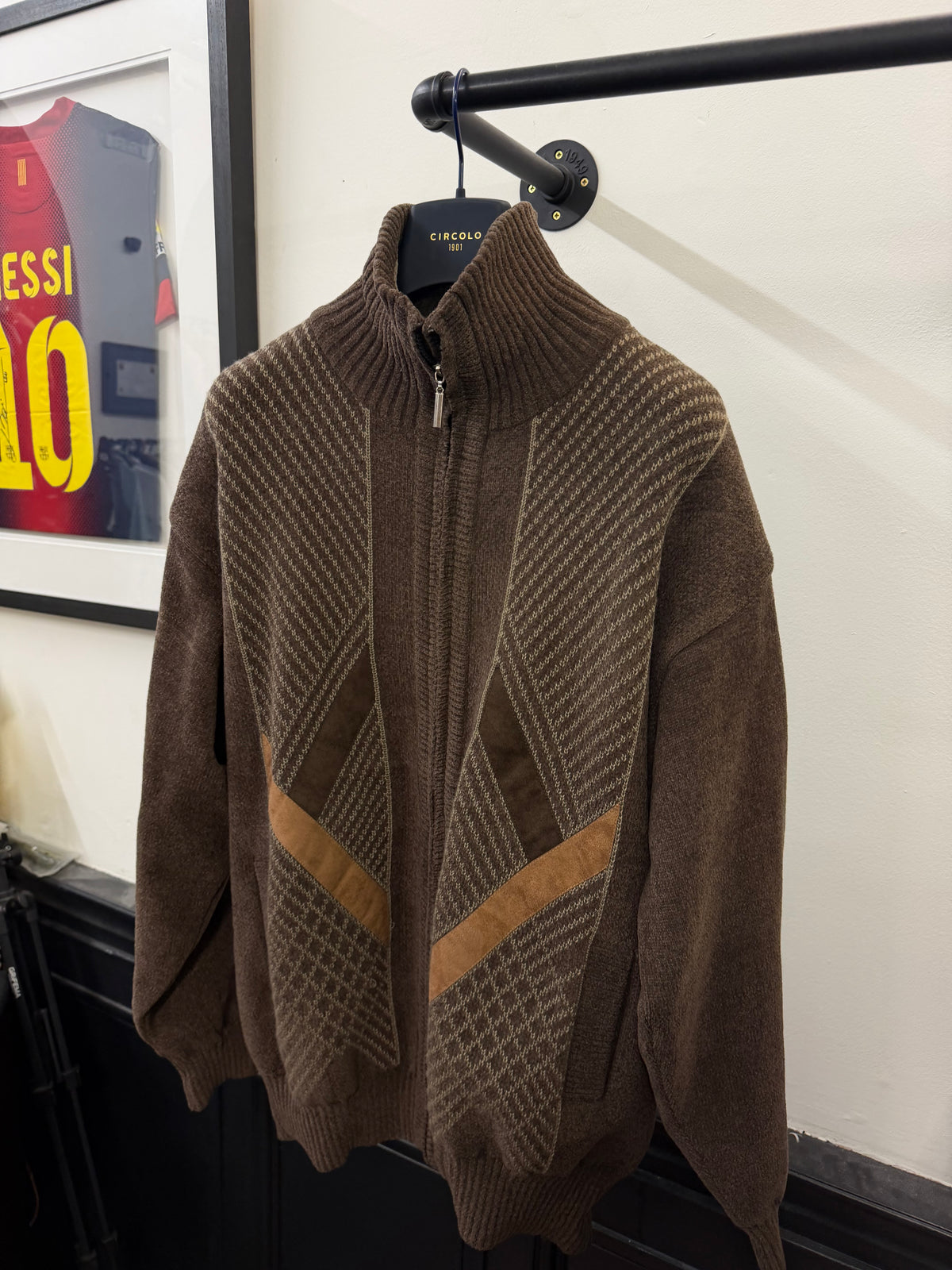 Retro zip through jumper (XL)