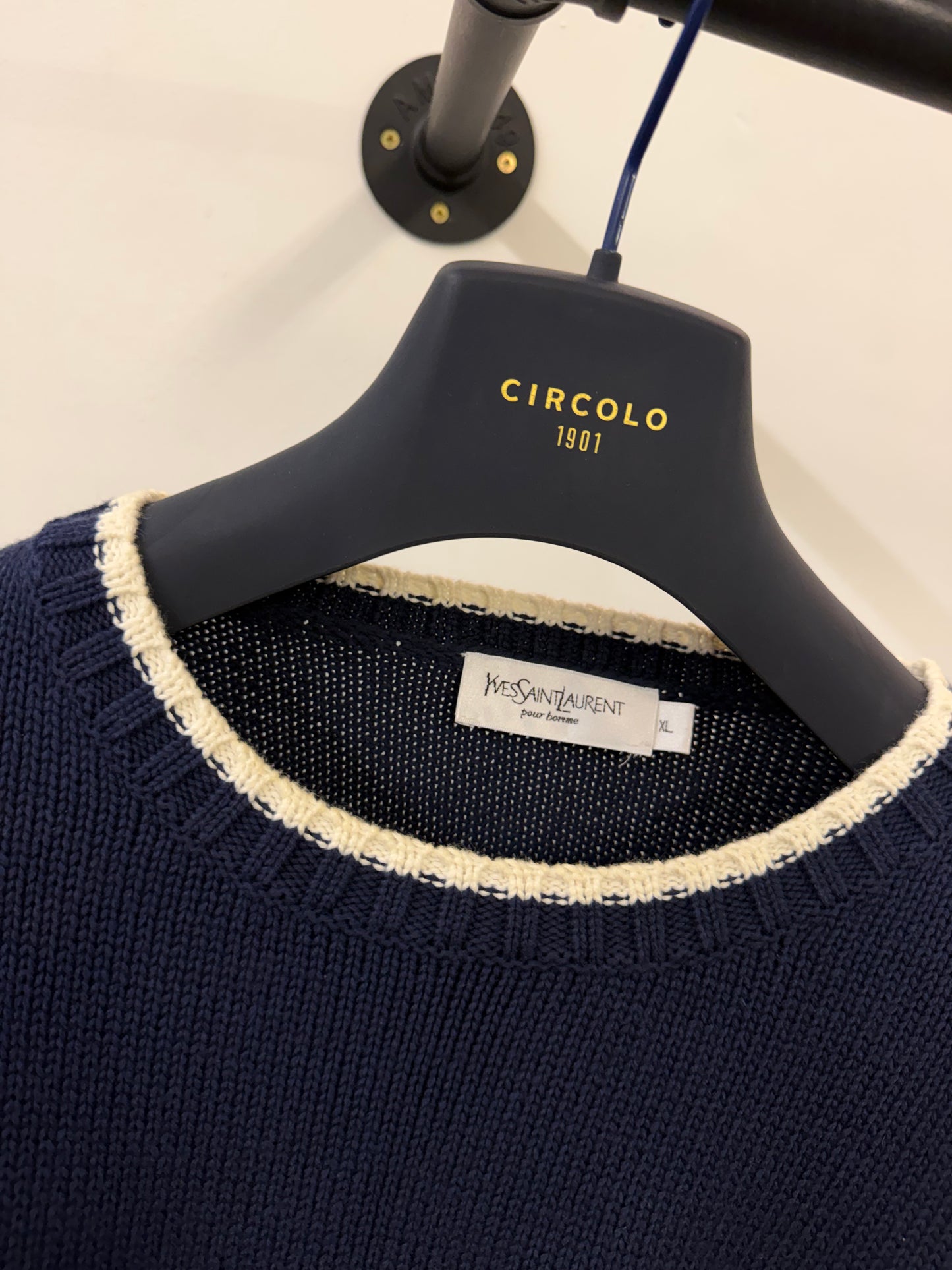 Vintage YSL Knit Jumper (XL)