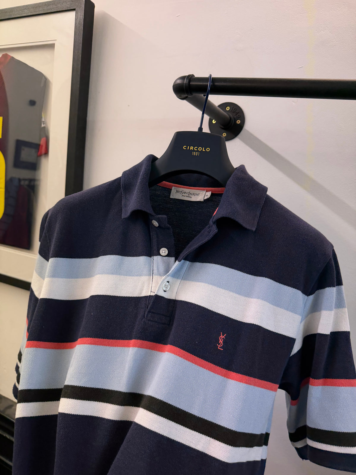 Vintage YSL polo top (M)