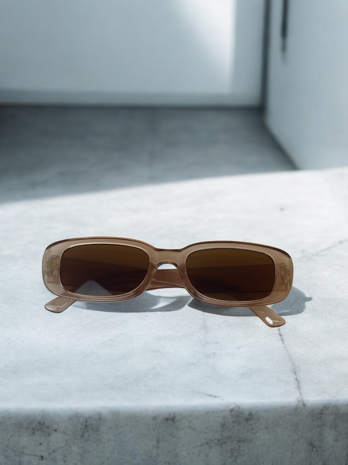 Y2K Champagne Sunglasses